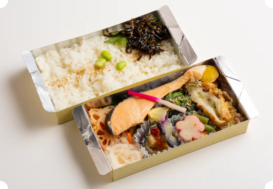 【1メイン】銀鮭西京漬け2段弁当