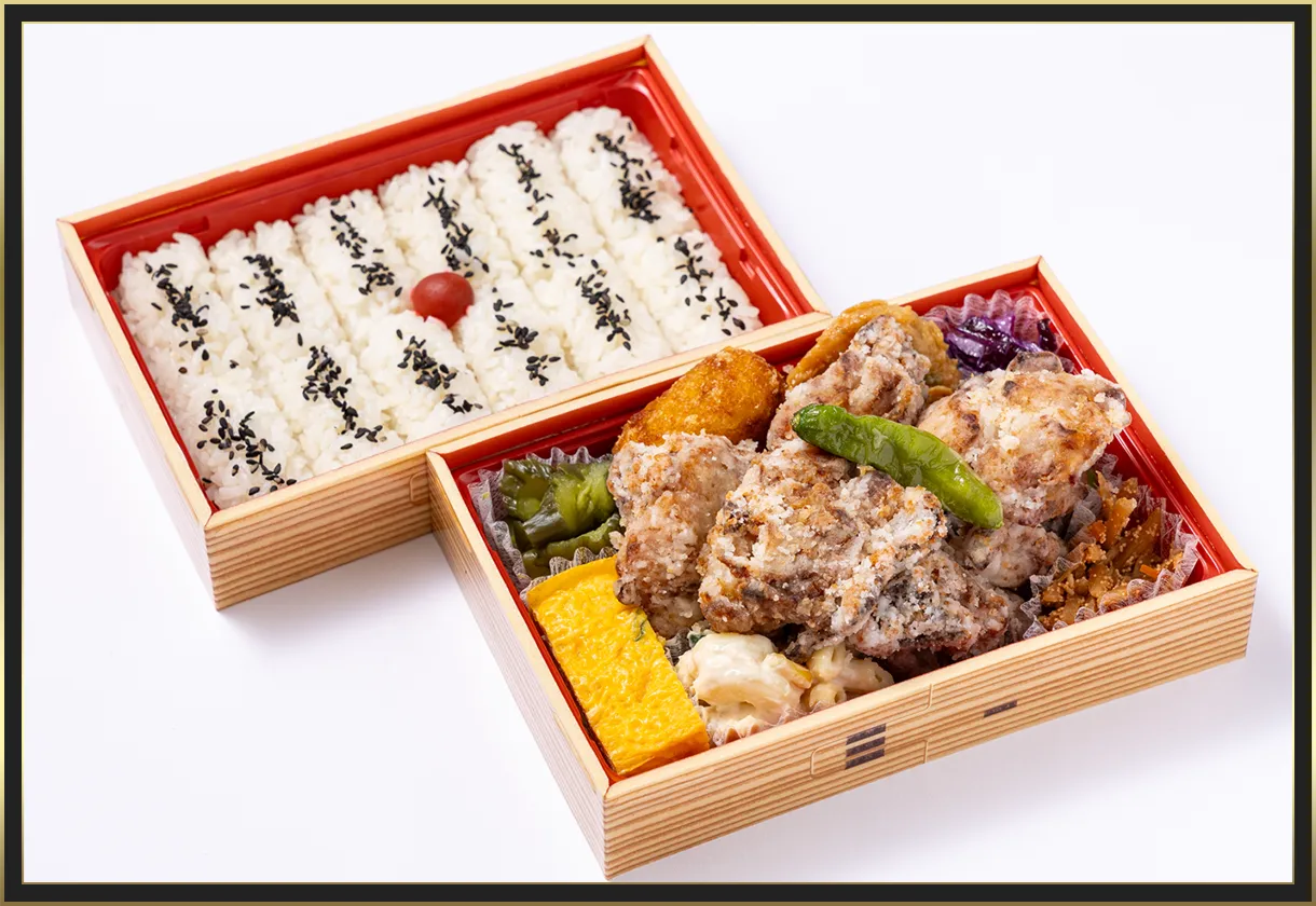 三代目千代谷 鶏の竜田揚げ弁当
